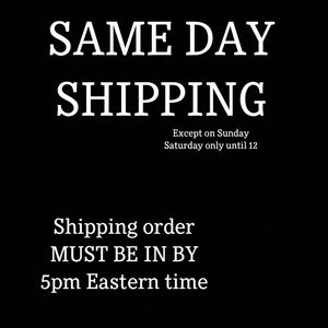 Same day shipping✨